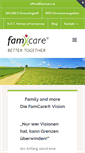 Mobile Screenshot of famcare.at